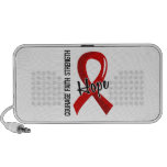 Courage Faith Hope 5 AIDS Portable Speaker