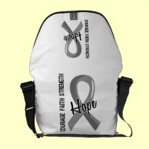 Courage Faith Hope 5 Asthma messenger bags