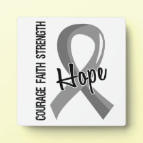 Courage Faith Hope 5 Asthma plaques