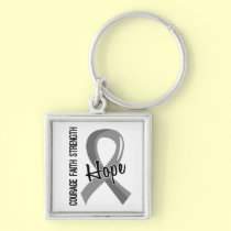 Courage Faith Hope 5 Asthma keychains