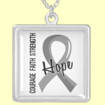 Courage Faith Hope 5 Asthma necklaces