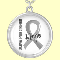 Courage Faith Hope 5 Asthma necklaces