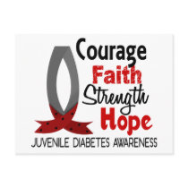 Courage Faith Strength Hope Juvenile Diabetes