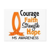 Courage Faith Strength Hope MS