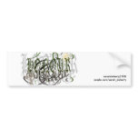 "Courage&Honour" Sarah Doherty 2008 bumper stickers