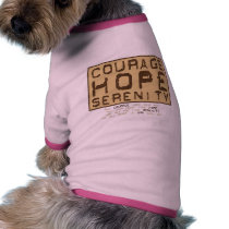 Courage Hope Serenity (1) Dog Clothes