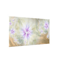 Courage of lightness Wrapped Canvas Canvas Print