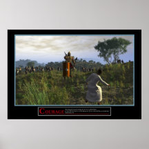 Courage Print