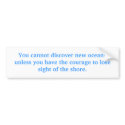 Courage Sticker bumper stickers