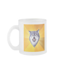 Courage Wolf Coffee Mug