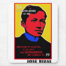 Courageous Rizal Mouse Pad