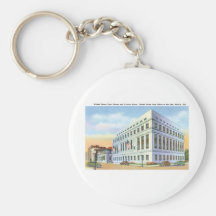 Court House and Post Office, Mobile Alabama Keychain