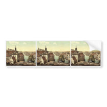 Court house, Bamberg, Bavaria, Germany vintage Pho Bumper Stickers