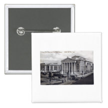Court House, Library, New Haven CT 1912 Vintage Pins