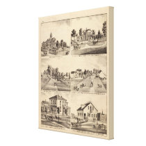 Court House of Stillwater, Minnesota Stretched Canvas Print