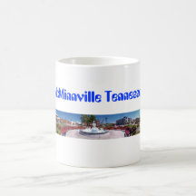 Court Square and  Park McMinnville Tennessee Mug