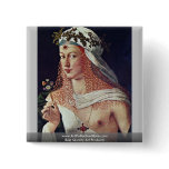 Courtesan (Portrait Of Lucrezia Borgia?) buttons