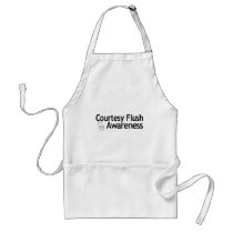 Courtesy Flush Awareness Aprons