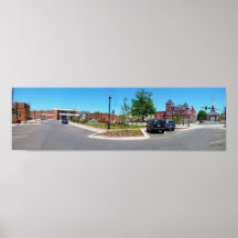 Courthouse Square McMinnville Tennessee Print