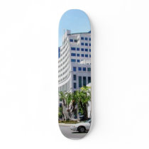 Courthouse Street City Buildings Skateboard Deck