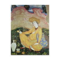 Courtier from the Court of Shah Abbas I Post Cards