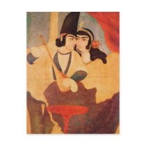 Courtier from the Court of Shah Abbas Postcard