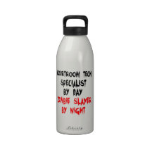 Courtroom Technical Specialist Zombie Slayer Drinking Bottles