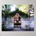 COURTYARD COQUINA WALL posters