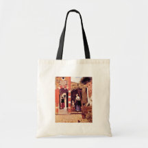 Courtyard Of A House In Delft By Hooch Pieter De ( Tote Bag