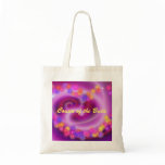 Cousin of the Bride Swirly Heart Bag