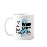 Cousin - Prostate Cancer Ribbon mugs