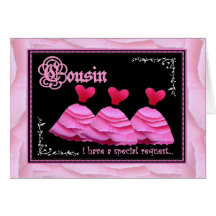 Cousin Will You Be My Bridesmaid? Card