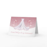 Cousin - Will You Be My Bridesmaid Greeting Card -