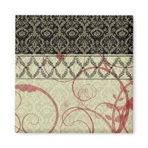 Couture Design I Damask Magnet