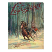 Cover, Lisez-Moi, Full speed through the forest Post Cards