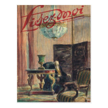 Cover, Lisez-Moi, Gentleman in the drawing room Postcards