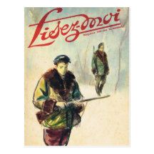 Cover, Lisez-Moi, Hunters in the forest Post Cards