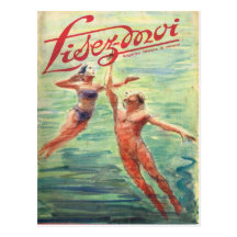 Cover, Lisez-Moi, Underwater adventure Post Card