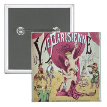 Cover of score sheet 'La Vie Parisienne Pinback Buttons