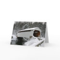 Covered Bridge Notecard