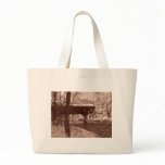 Covered Bridge (sepia) Bag