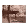 Covered Bridge (sepia) Postcards