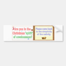 covetousness or idolatry? bumper stickers