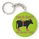Cow A Socky keychains