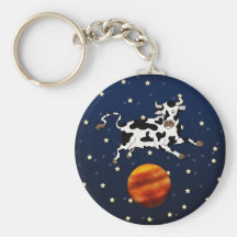 Cow Aims Higher, keychain