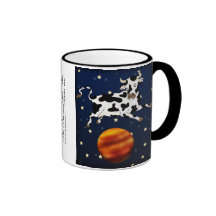 Cow Aims Higher, mug