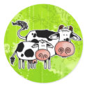 cow and calf stickers