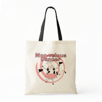 Cow Ballerina Tshirts and Gifts Canvas Bags