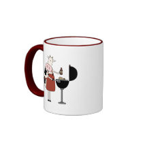 Cow Barbeque Tshirts and Gifts Coffee Mugs