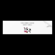 Cow Bell bumper stickers
